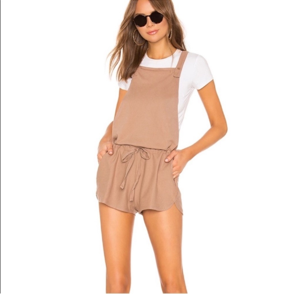 Bobi Drawstring Overalls Romper size XS